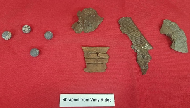 Vimy Shrapnel