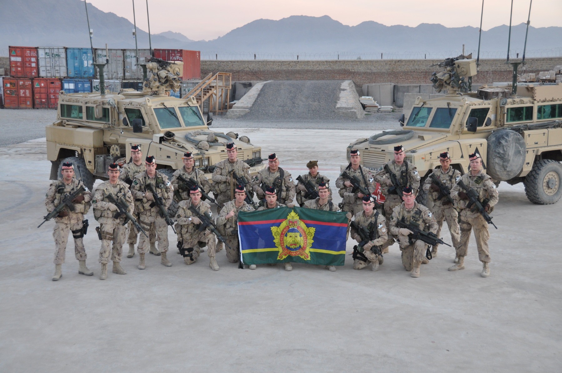 Argylls in Afghanistan