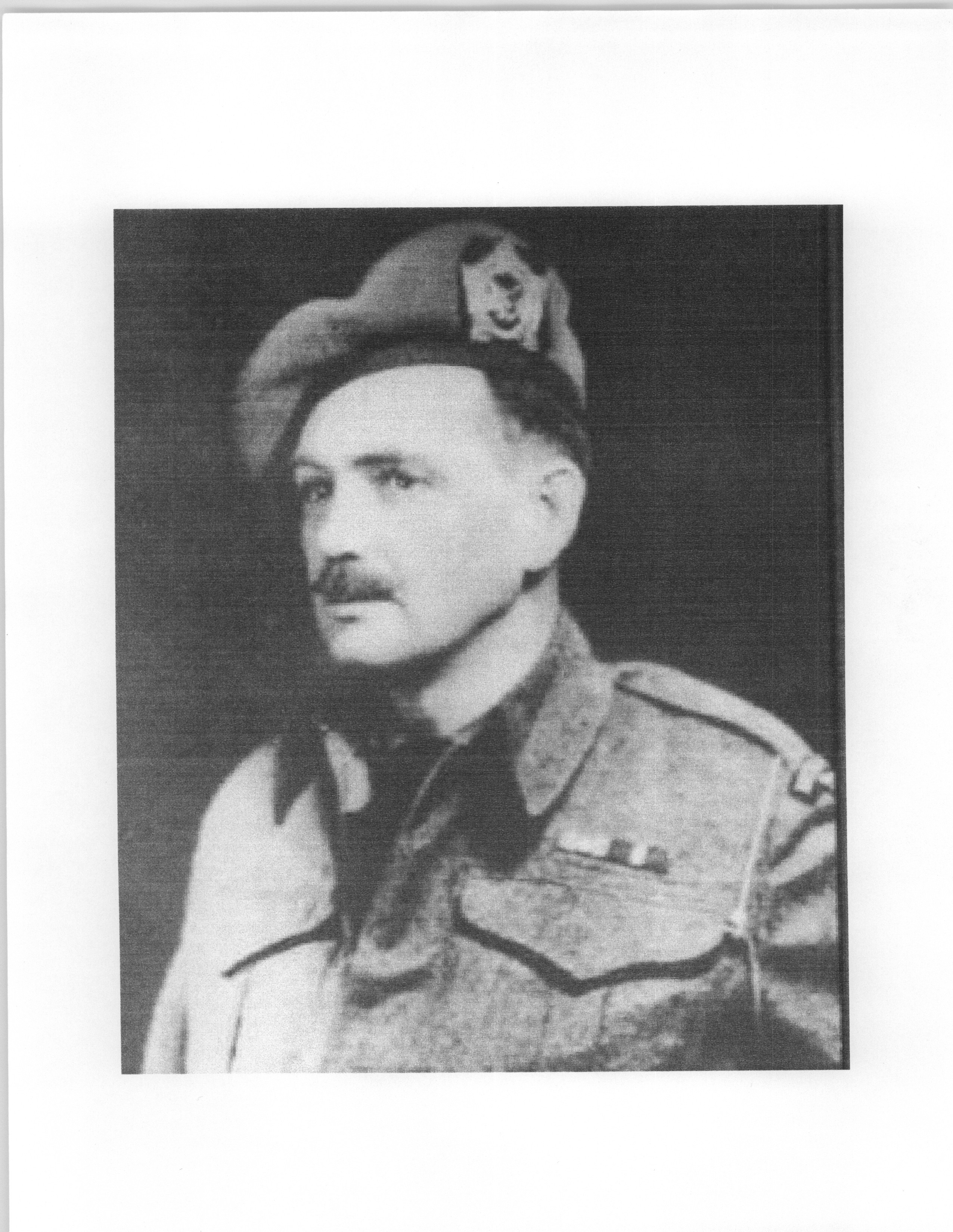Lt-Col J.D. Stewart, CO, lst Battalion, 1943-45.
