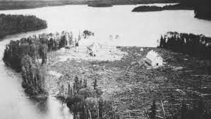 Pelican Lake Residential School Aerial View