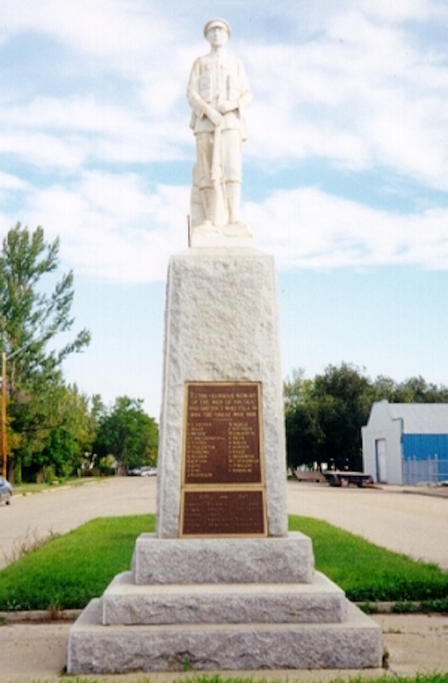 War Memorial Arcola Sask