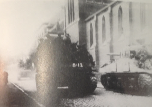 Argylls on SAR Tanks