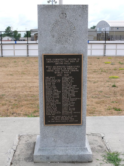 Memorial Centre Smiths Falls