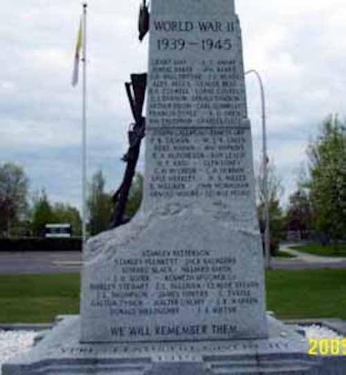 Cenotaph Smiths Falls