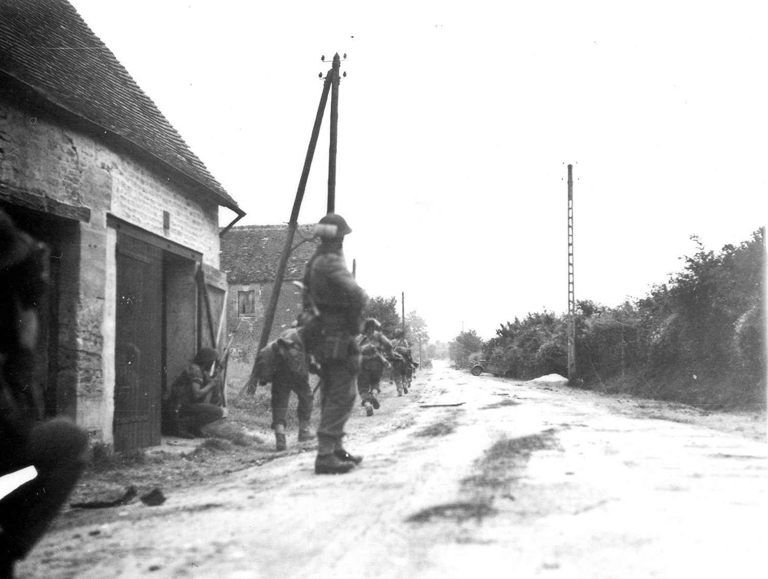 B Coy Argylls at St-Lambert