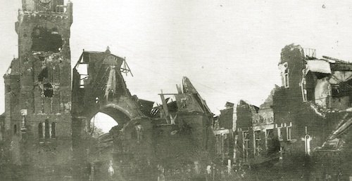 Church at Huijbergen, Netherlands, October 1944