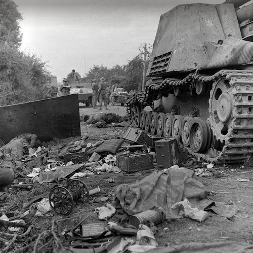 Road to St Lambert August 1944