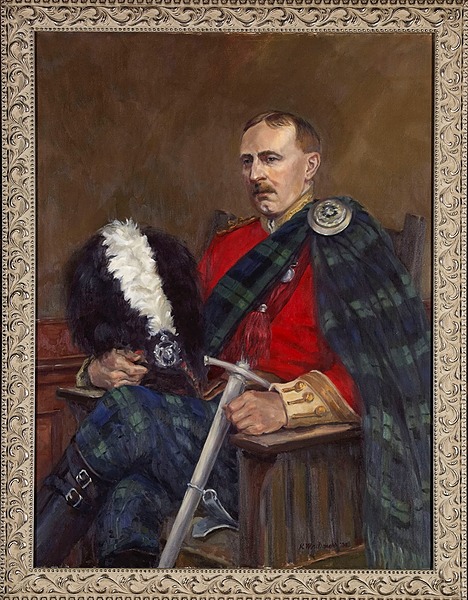 Logie portrait Argylls Officers’ Mess