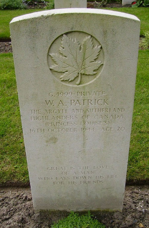 Headstone Pte Patrick