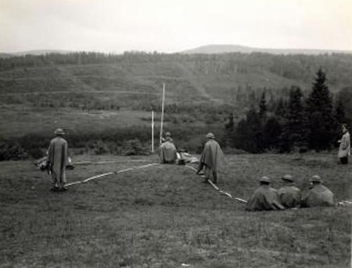 Mortar Ranges Camp Sussex 1943