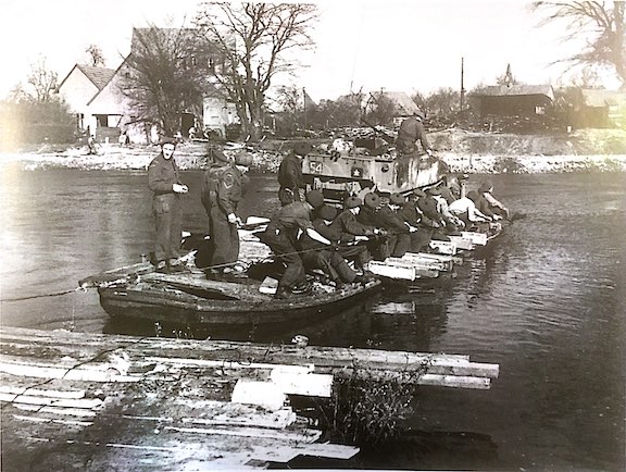 Argylls crossing Ems River