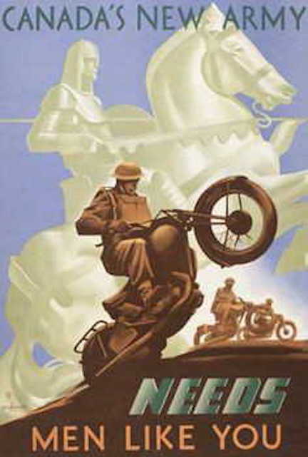 Recruitment poster, Second World War