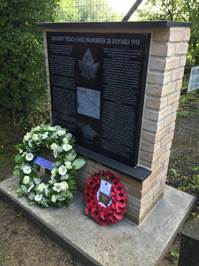 ARF Trench Raid Monument Belgium