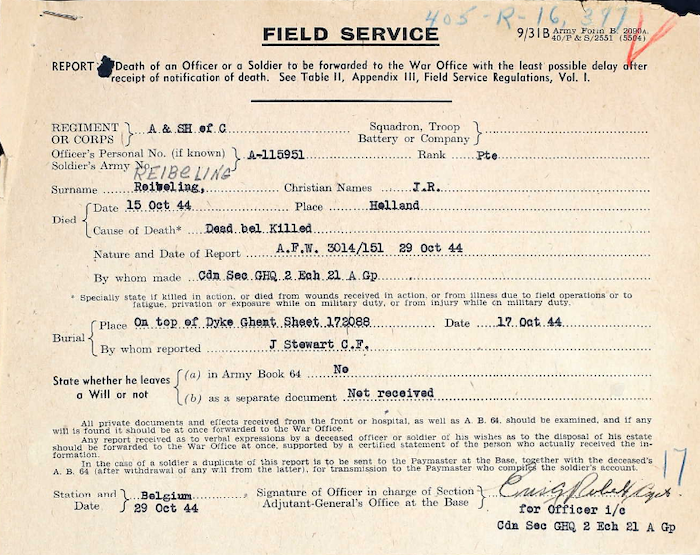 Field Service Form