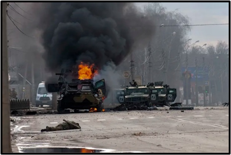 Lightly Armoured Russian Forces